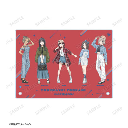 《哭泣少女樂隊》_新繪插畫 無刺有刺 全員 便服版 A5亞克力板