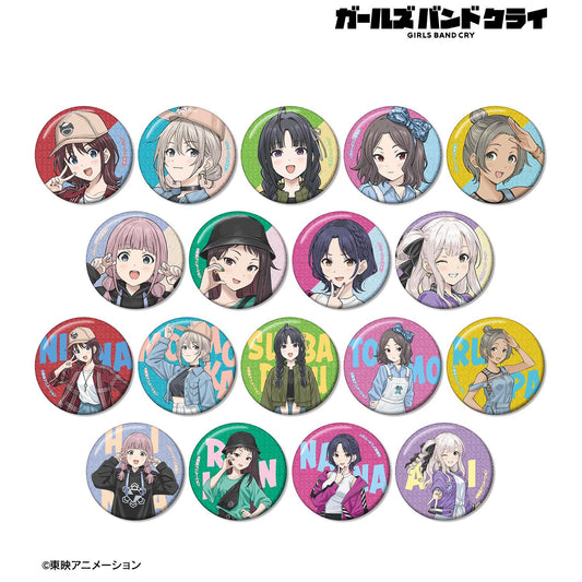 《哭泣少女樂隊》新繪私服版 亮片徽章 盲盒(整盒/全套BOX)【BOX/18包入】