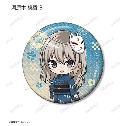 《哭泣少女樂隊》Q版角色浴衣款亮片徽章（單位/盒）【全套盒/18包入】