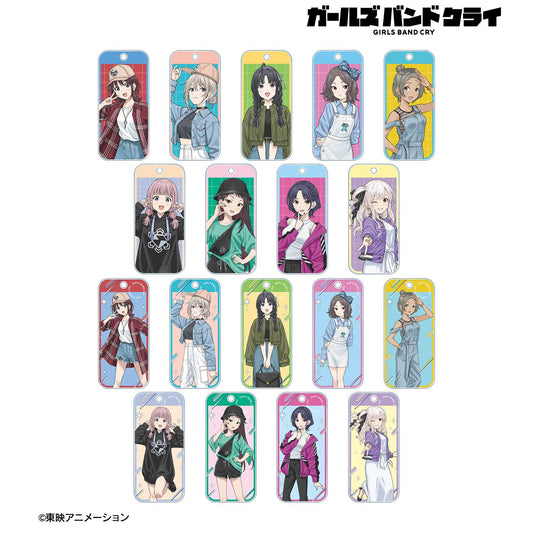 《哭泣少女樂隊》全新繪製 便服版 隨機亞克力鑰匙扣(單品/全套BOX)【BOX/18包入】