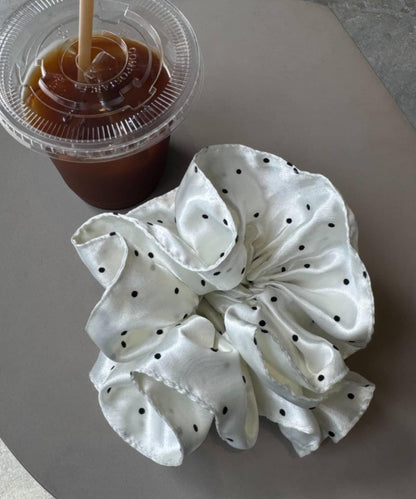 lil波點蓬鬆髮圈