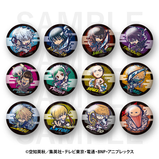 《銀魂》_EAToon第3彈 交易金屬徽章（共12種）【BOX／12個裝】