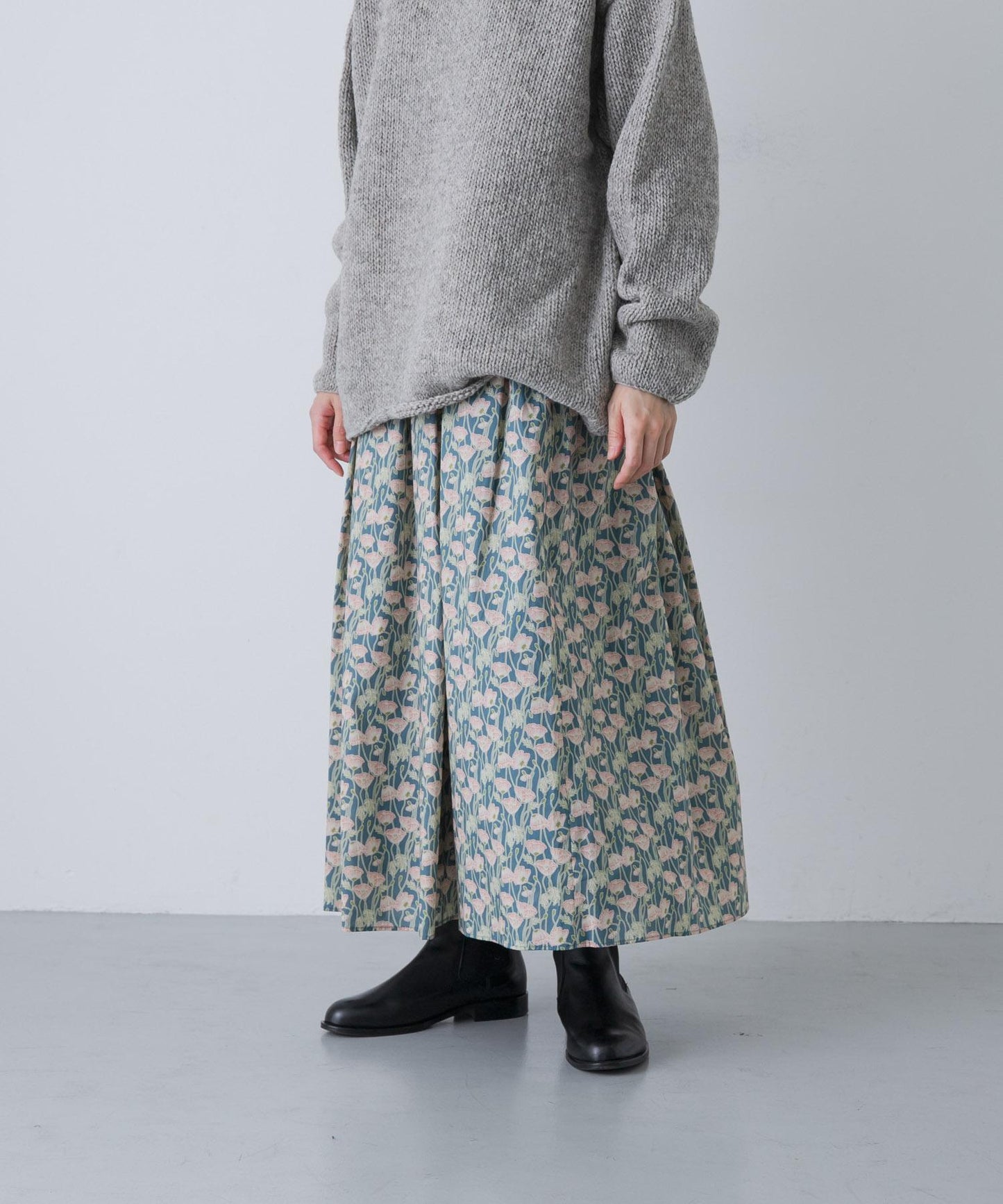 Liberty印花半身裙