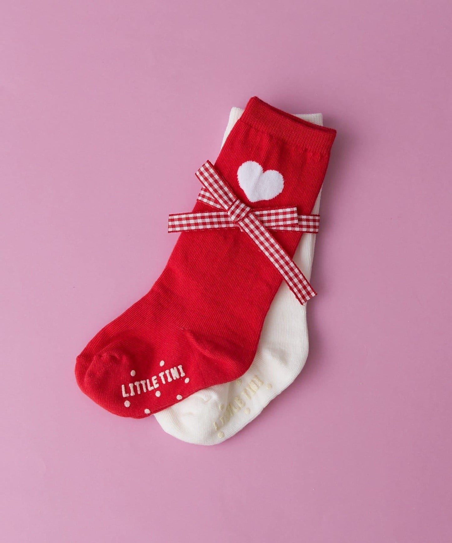 【LITTLE TINI リトルティニ】嬰兒襪2雙裝