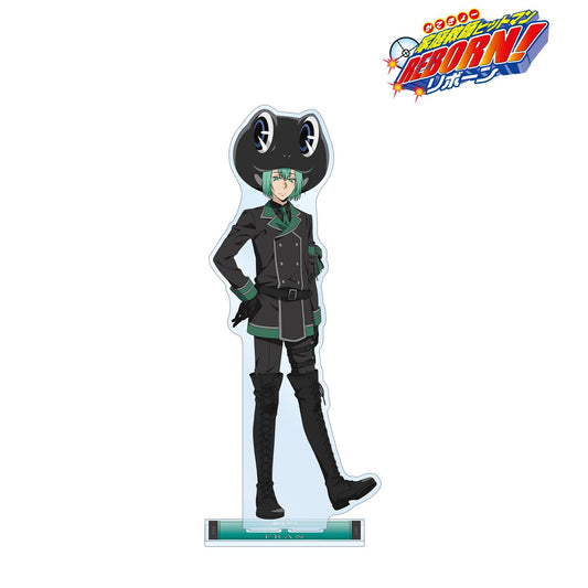 《家庭教師HITMAN REBORN!》全新繪製 弗蘭 黑色軍裝版 特大亞克力立牌