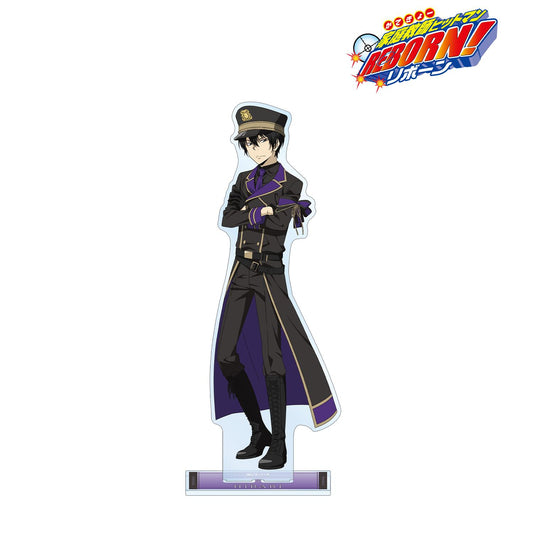 《家庭教師HITMAN REBORN!》繪製 霧山恭彌 黑色軍裝版 特大亞克力立牌