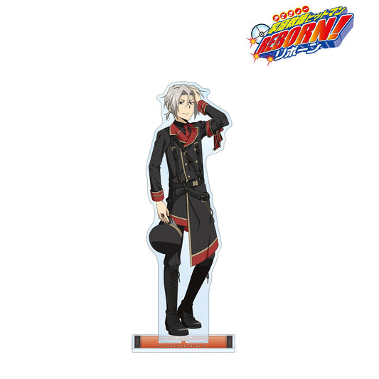 《家庭教師HITMAN REBORN!》 繪製 獄寺隼人 黑色軍裝ver. 特大亞克力立牌