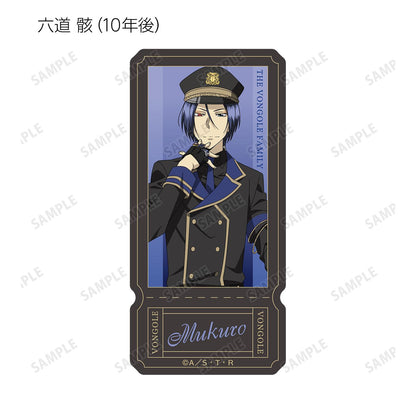 《家庭教師HITMAN REBORN!》全新繪製 黑色軍裝版 盒裝隨機異形貼紙（單位/盒）【全套BOX/10包入】