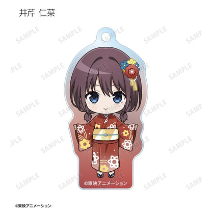 《哭泣少女樂隊》Q版角色浴衣ver.亞克力鑰匙扣（單位/盒）【全套BOX/9包入】