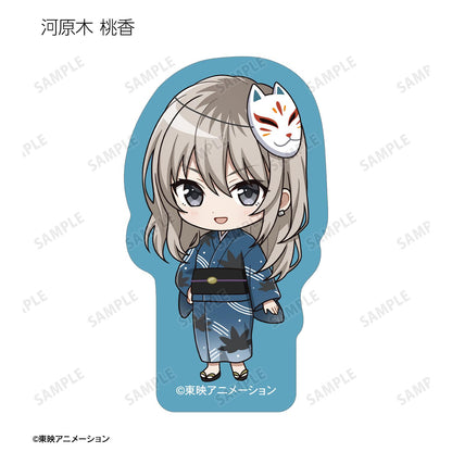 《哭泣少女樂隊》Q版角色 浴衣款式 雪花貼紙