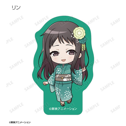 《哭泣少女樂隊》Q版角色 浴衣款式 雪花貼紙