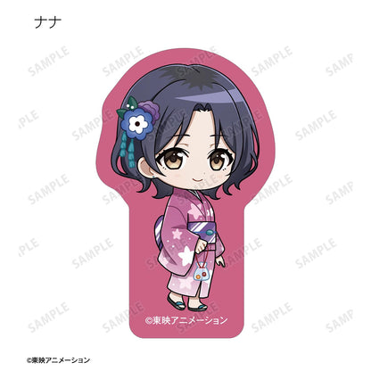 《哭泣少女樂隊》Q版角色 浴衣款式 雪花貼紙