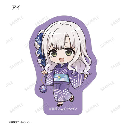 《哭泣少女樂隊》Q版角色 浴衣款式 雪花貼紙
