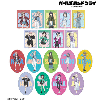《哭泣少女樂隊》_新繪私服版 隨機異形貼紙（單品/全套BOX）【BOX/18包入】