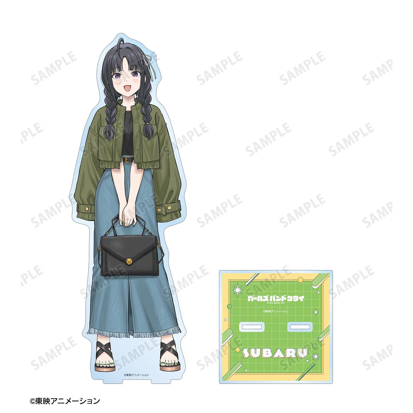 《哭泣少女樂隊》_新繪 安和 すばる 便服ver. 超大號亞克力立牌