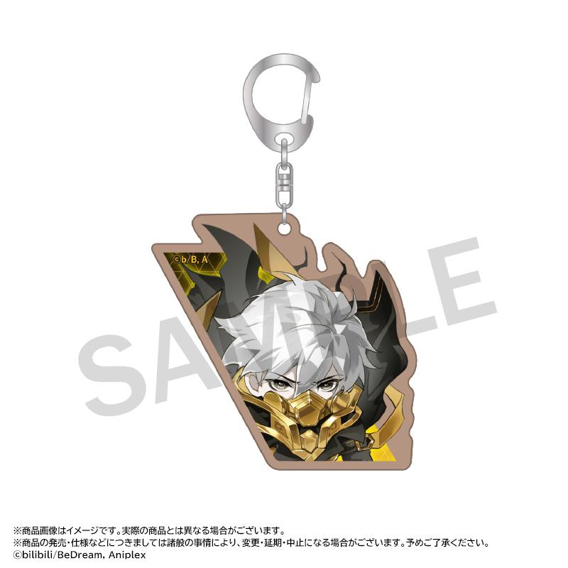 TO BE HERO X_木製鑰匙扣 4.默殺