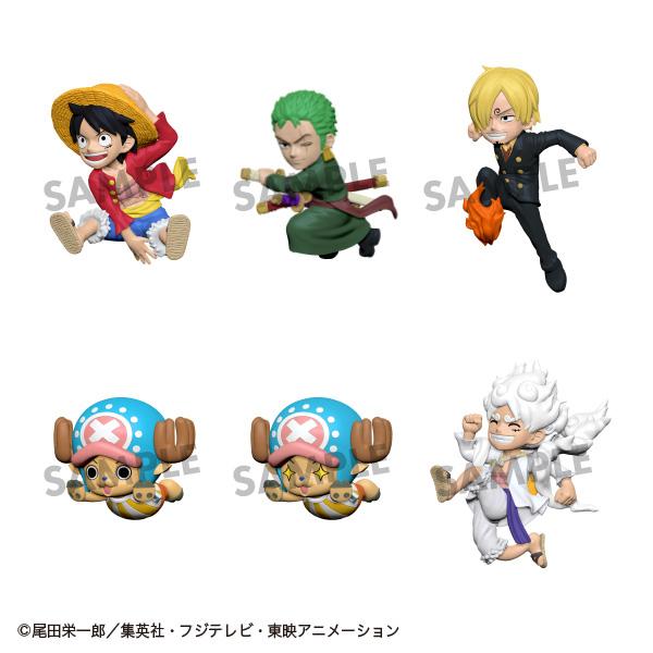 ONE PIECE 跳躍公仔 【BOX／6個裝】