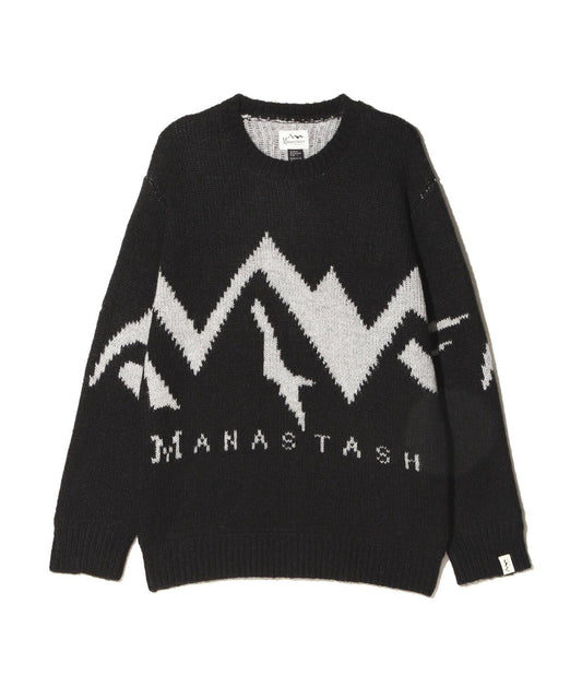 MANASTASH/LOGO針織衫