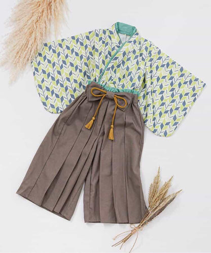 精緻打扮和服袴套裝