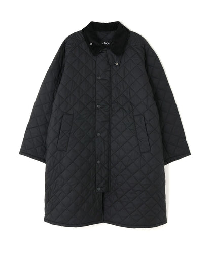 Barbour EXMOOR中長款絎縫大衣