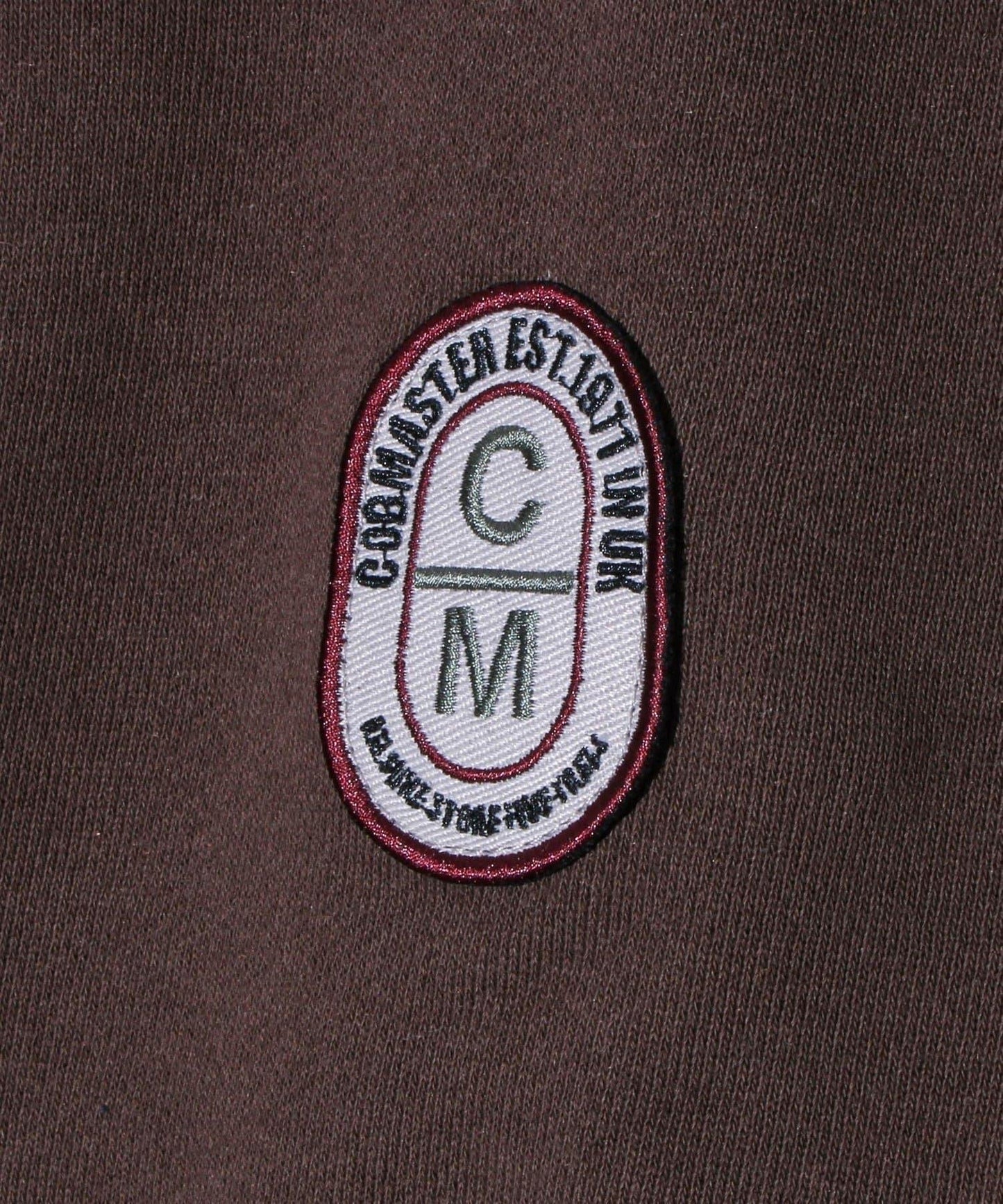 【COBMASTER/コブマスター】衛衣面料 刺繡×印花 開衫