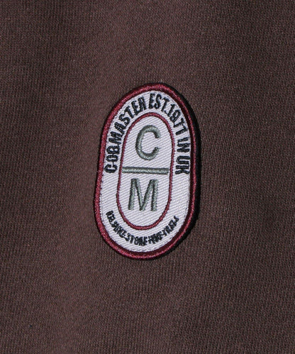 【COBMASTER/コブマスター】衛衣面料 刺繡×印花 開衫