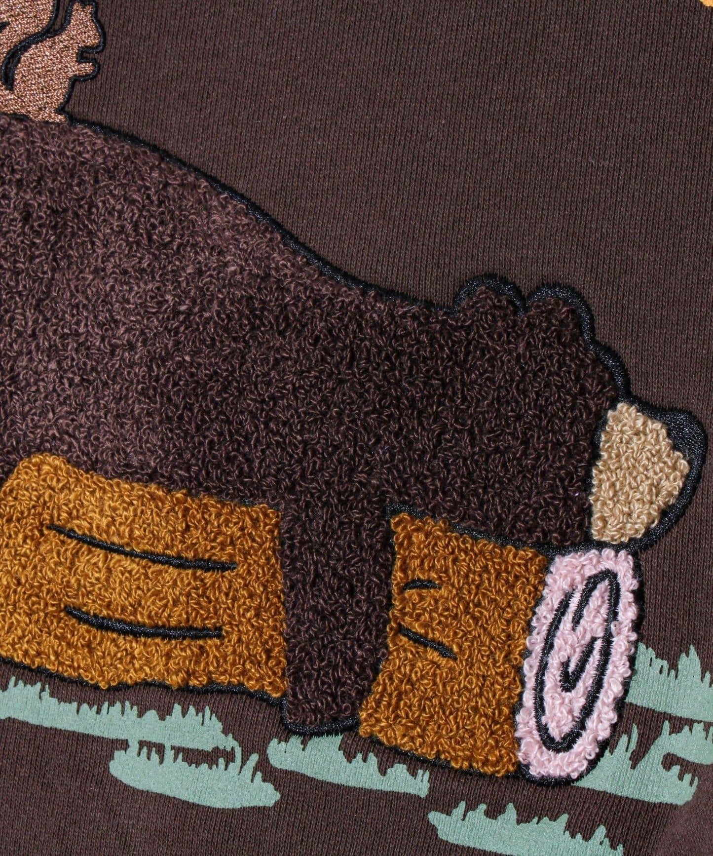 【COBMASTER/コブマスター】衛衣面料 刺繡×印花 開衫