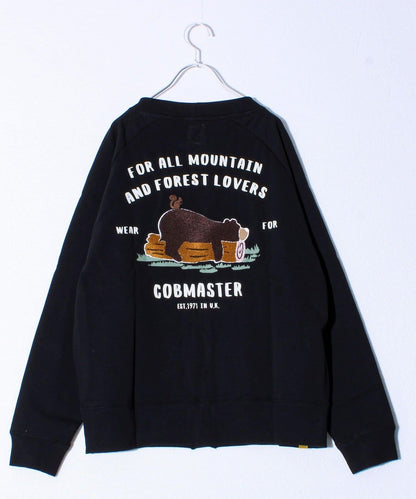 【COBMASTER/コブマスター】衛衣面料 刺繡×印花 開衫