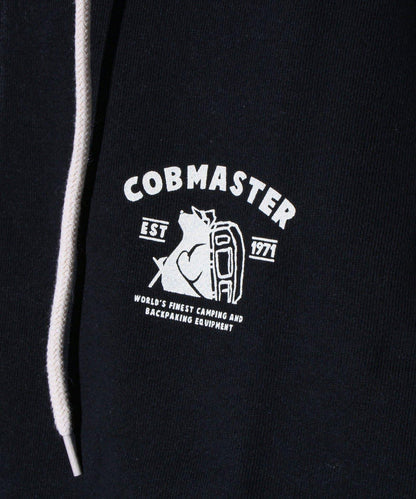【COBMASTER】登山家家族系列加絨半拉鍊套頭衛衣
