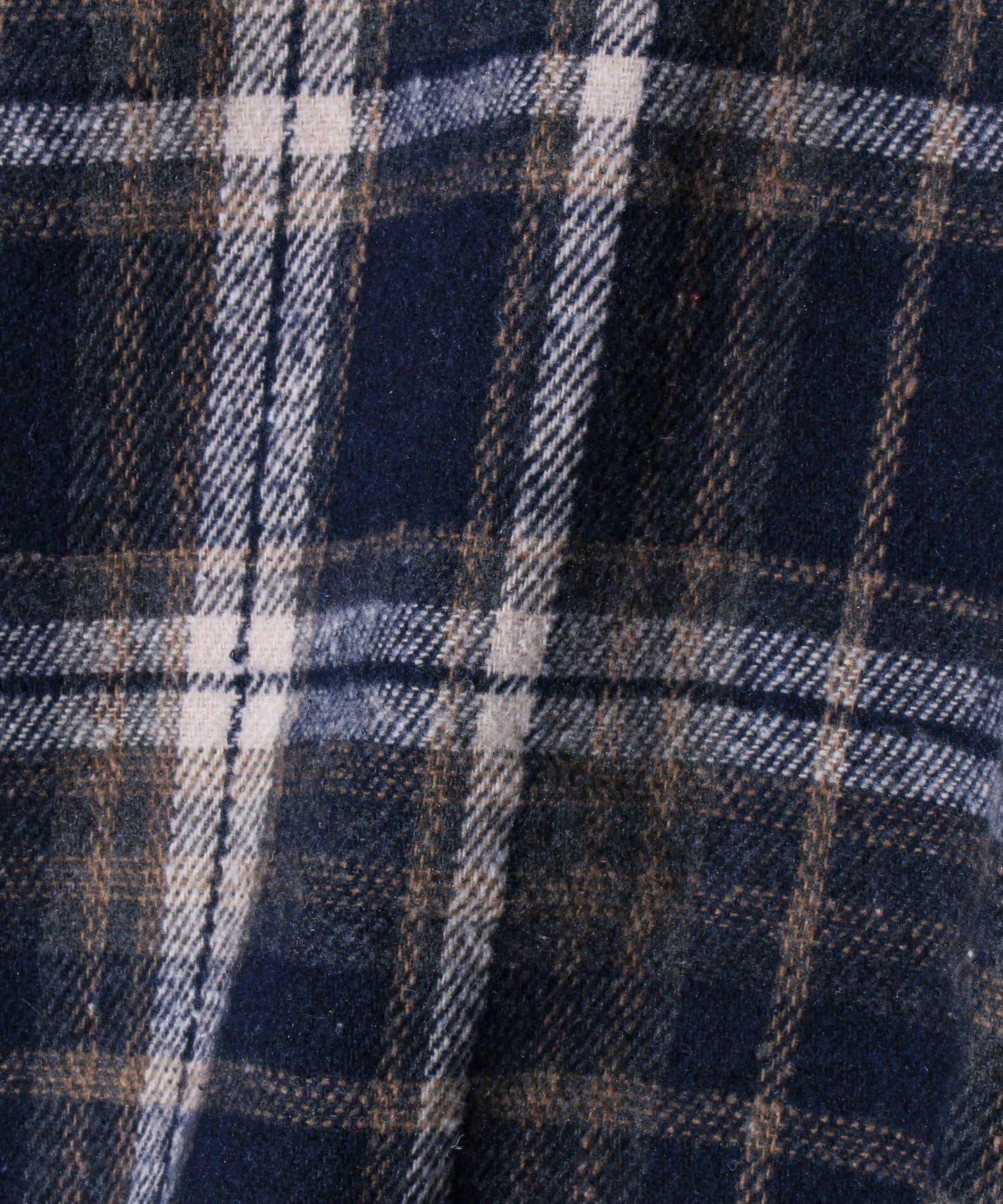 【COBMASTER/コ布馬斯特】磨毛法蘭絨格子連帽襯衫