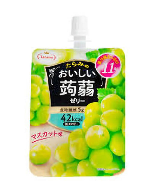 美味蒟蒻果凍 青葡萄味 150g