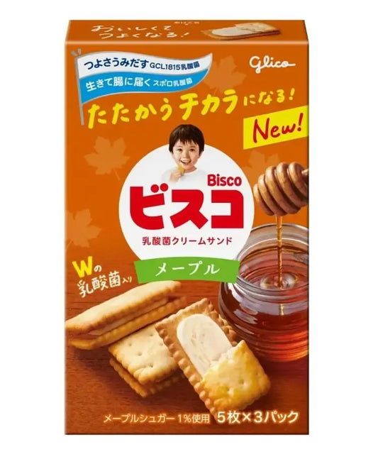 Bisco楓糖味夾心餅乾 15枚
