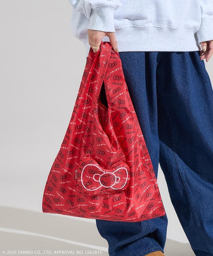 HELLO KITTY 蝴蝶結環保袋