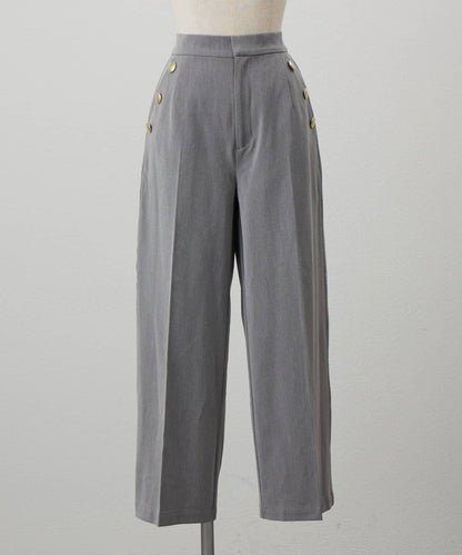 【套裝優惠活動】【PalClo限定】側邊釦子長褲