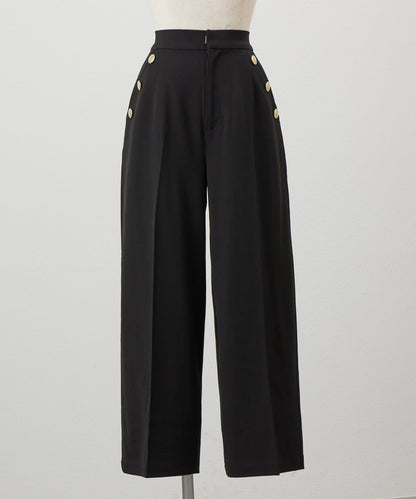 【套裝優惠活動】【PalClo限定】側邊釦子長褲