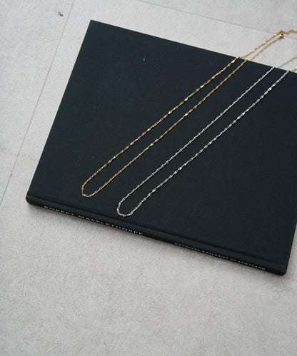 金屬過敏適用/不鏽鋼【GALENA/ガレナ】長款鏈條項鍊