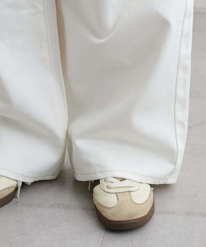 【Discoat】防潑水白色牛仔褲