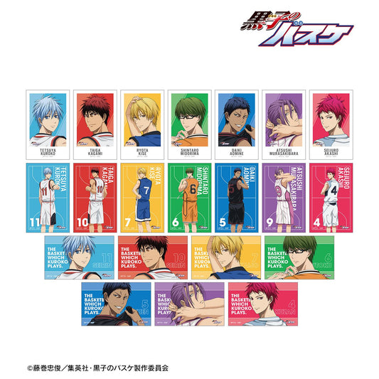 《黑子的籃球》全新繪製 戰鬥背影ver. 隨機插畫卡（單品/全套BOX）【BOX／21包入】
