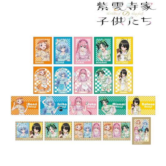 紫雲寺家的孩子們_新繪美式餐廳ver. 隨機明信片（單品/全套BOX）【BOX/20包入】