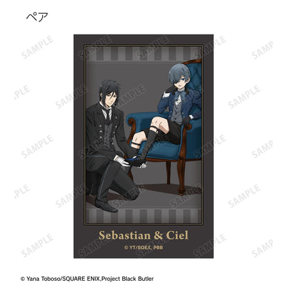 《黑執事》 -寄宿學校篇- 新繪拍立得風格插畫卡3枚套裝