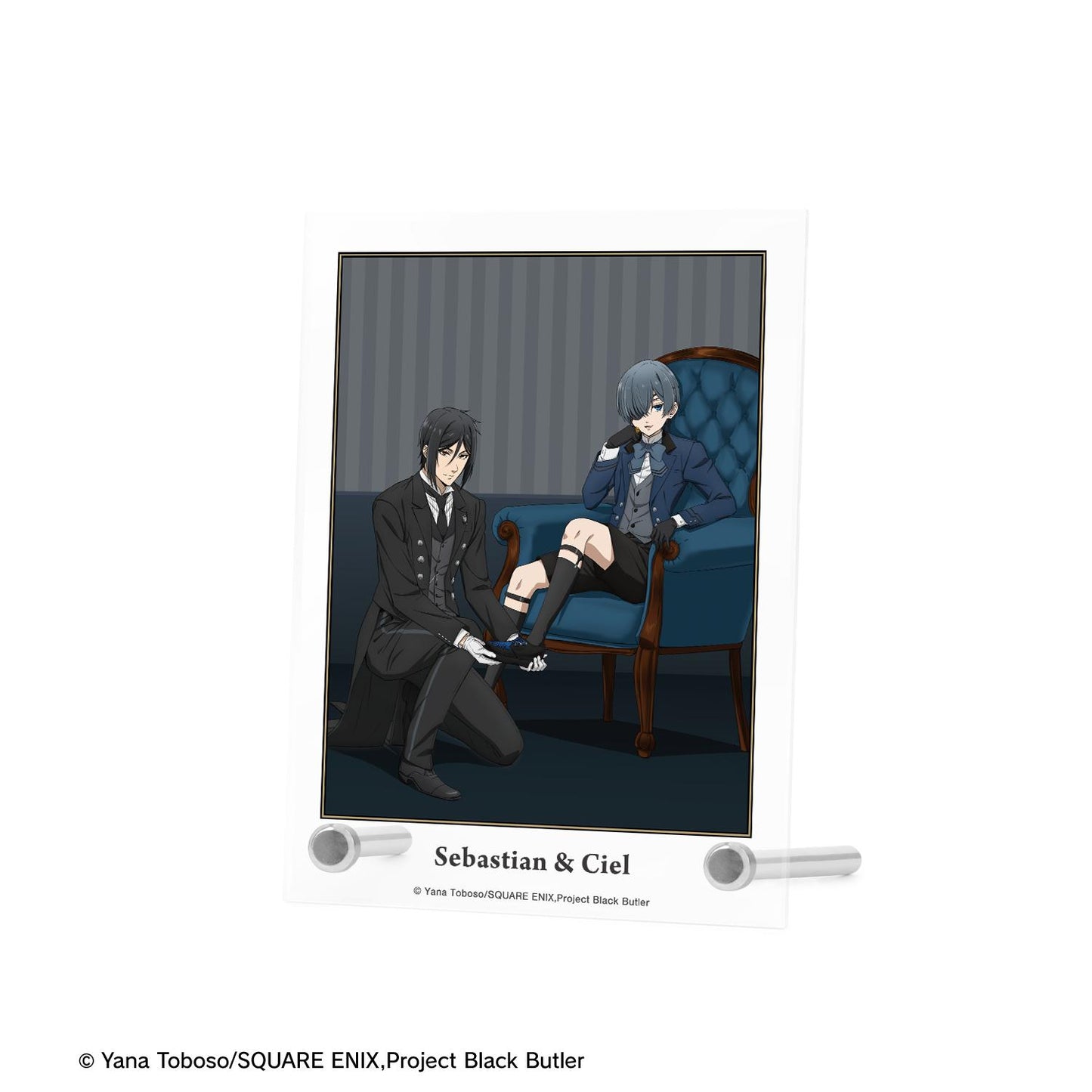 《黑執事》 -寄宿學校篇- 新繪製 塞巴斯蒂安&夏爾 A6亞克力板