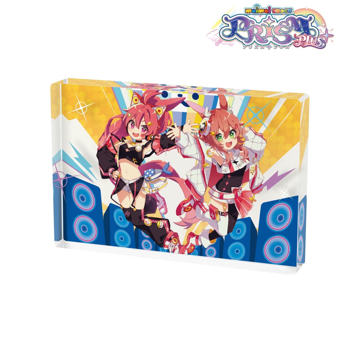 maimai でらっくす PRiSM PLUS_乙姬（蘿莉風）&拉茲（蘿莉風）亞克力擺件