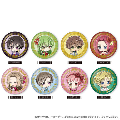 《反叛的魯路修》金屬徽章/01 第1彈（全8種）【BOX／8個裝】