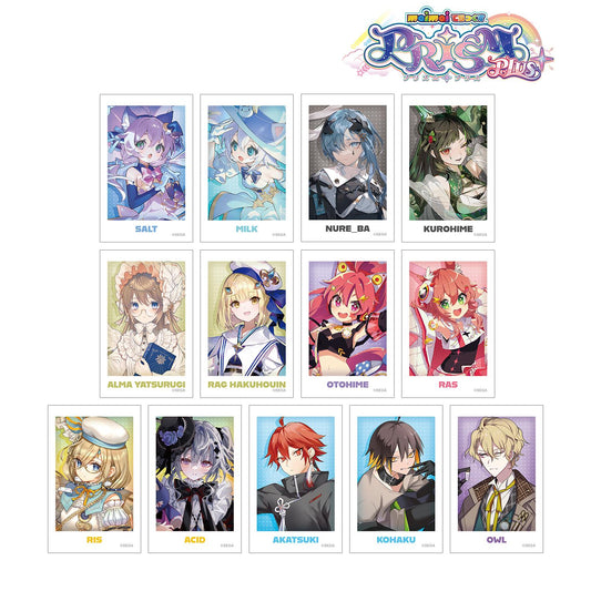 maimai でらっくす PRiSM PLUS_隨機拍立得風格插畫卡（單品/全套BOX）【全套BOX／13包入】