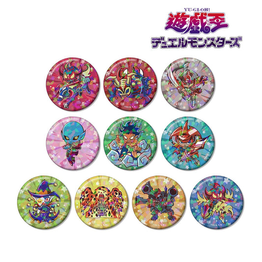 遊戲王決鬥怪獸 交易卡 Toon World Q版 第4彈 全息徽章（單品/全套BOX）【BOX/10包入】