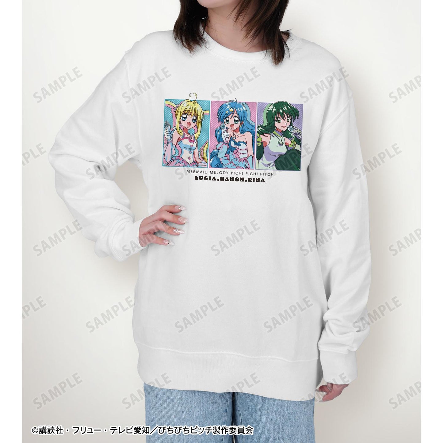 《人魚的旋律》_(尺寸/XXXL)_露琪亞&波音&莉娜 衛衣 vol.2 ver.B女款