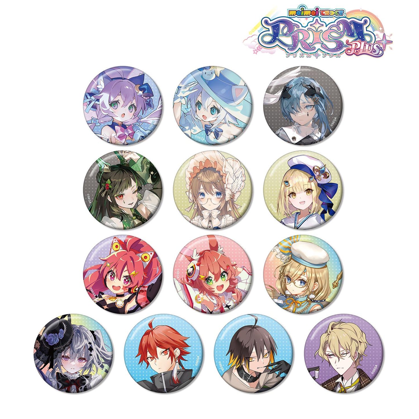 maimai でらっくす PRiSM PLUS_徽章盲盒（單品/全套BOX）【全套BOX／13包入】