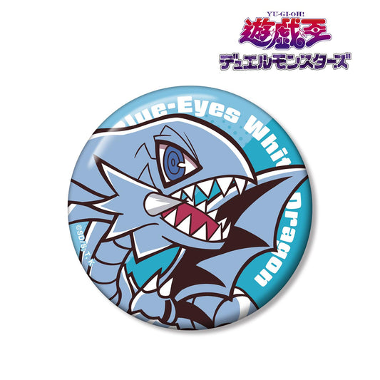 遊戲王決鬥怪獸_青眼白龍 Toon World風格Q版 第3彈 100mm徽章