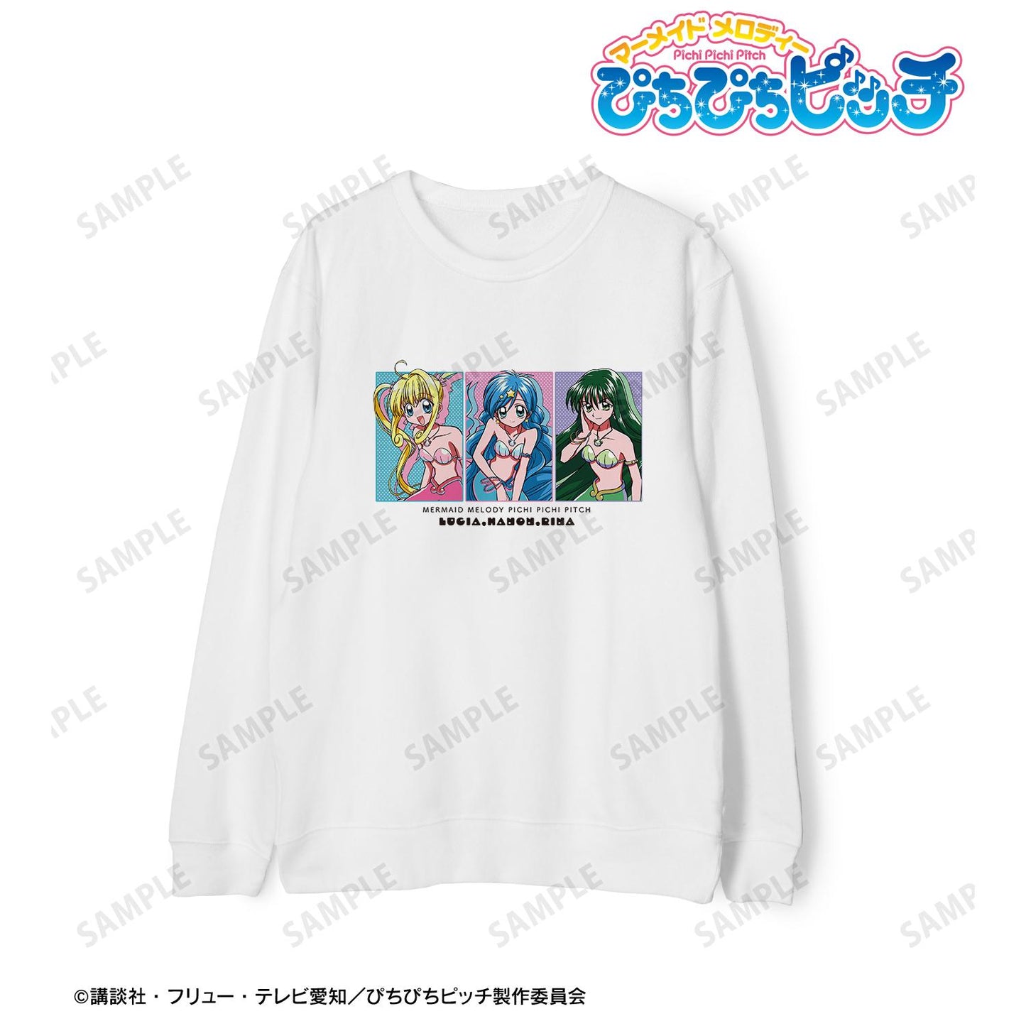 《人魚的旋律》_(尺寸/XXXL)_露琪亞&波音&莉娜 衛衣 vol.2 ver.A女款