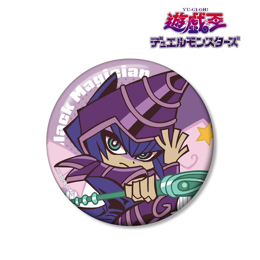 遊戲王決鬥怪獸 黑魔導士 卡通世界風格Q版 第一彈 100mm徽章